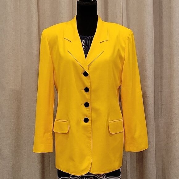 CLICHY Blazer, size 10,rayon linen - Picture 1 of 6